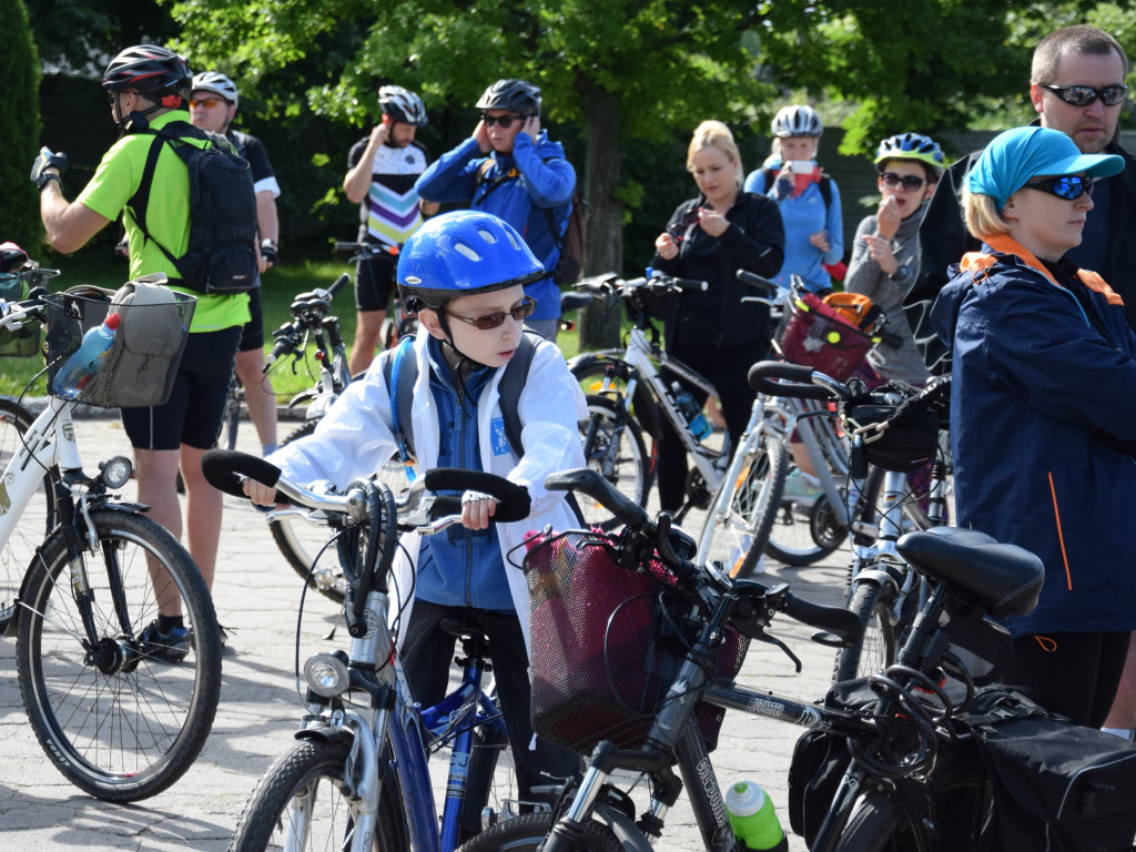 Rowerzyści z Kartuz, Żukowa i Banina dołączyli do Wielkiego Przejazdu Rowerowego