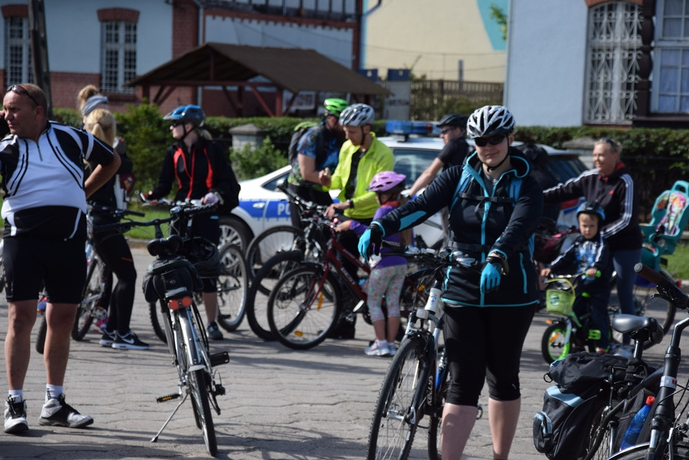 Rowerzyści z Kartuz, Żukowa i Banina dołączyli do Wielkiego Przejazdu Rowerowego