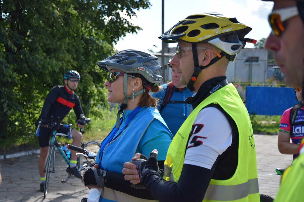 Rowerzyści z Kartuz, Żukowa i Banina dołączyli do Wielkiego Przejazdu Rowerowego