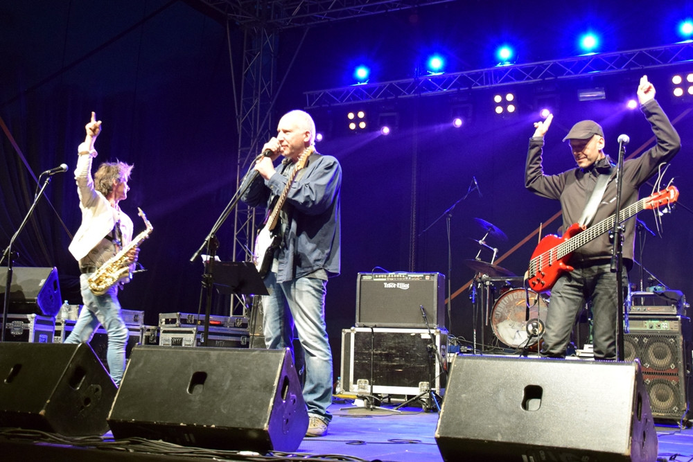 Żukowo. Elektryczne Gitary wystąpiły na finał deszczowych Sobótek