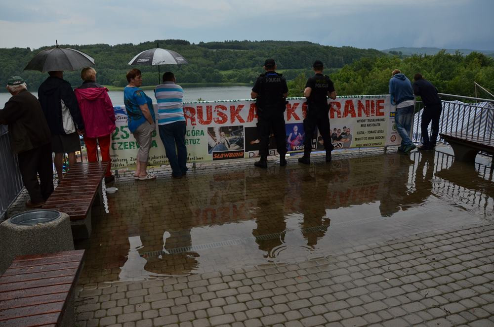 Truskawkobranie 2016. Dzień pierwszy przerwany z powodu pogody