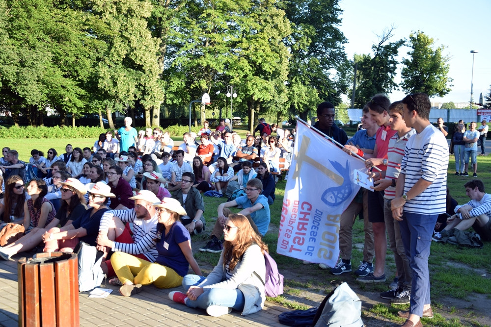 Pielgrzymi z Francji są już na Kaszubach. Przygotowują się do Światowych Dni Młodzieży