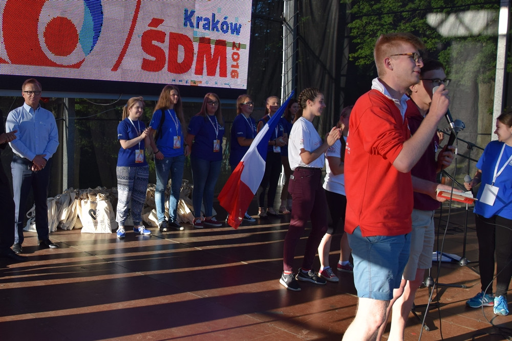 Pielgrzymi z Francji są już na Kaszubach. Przygotowują się do Światowych Dni Młodzieży