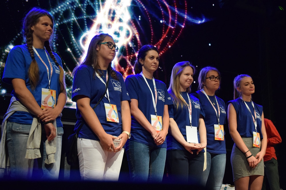 Kartuzy. Pożegnano młodych pielgrzymów z Francji. Dziś wyruszyli na Światowe Dni Młodzieży