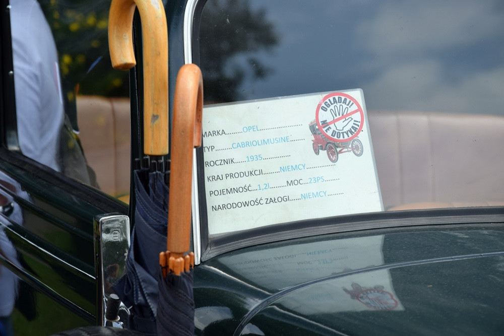 Kartuzy. Perełki motoryzacji lśniły w Parku Solidarności