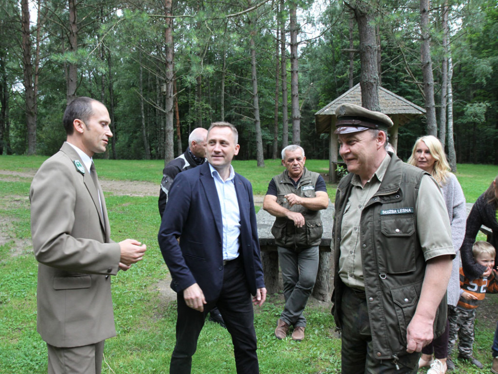 Puszczyki z Ostoi wypuszczone w Lasach Mirachowskich. 