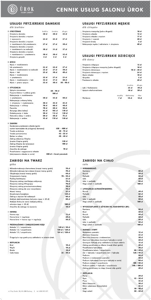 Świętuj drugie urodziny z Salonem Urody Urok i wygraj nagrody!