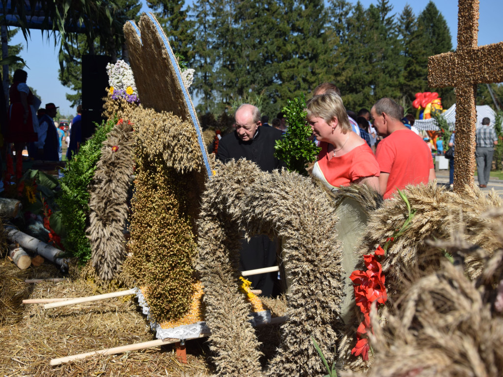 Rolnicy dziękują za plony. Tak było w Borku, Sierakowicach, Kartuzach i Chmielnie