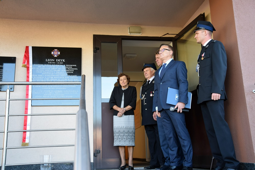 Przodkowo. Muzeum Pożarnictwa zyskało imię Leona Deyka