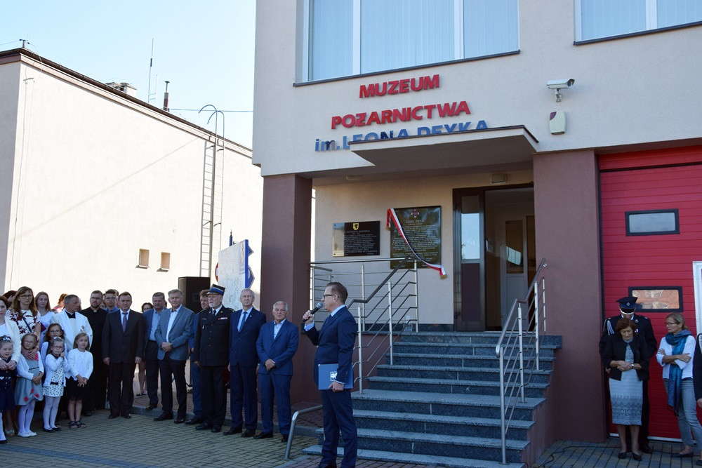 Przodkowo. Muzeum Pożarnictwa zyskało imię Leona Deyka