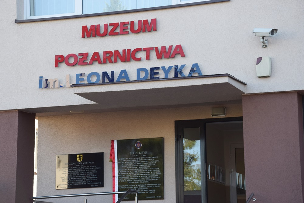 Przodkowo. Muzeum Pożarnictwa zyskało imię Leona Deyka