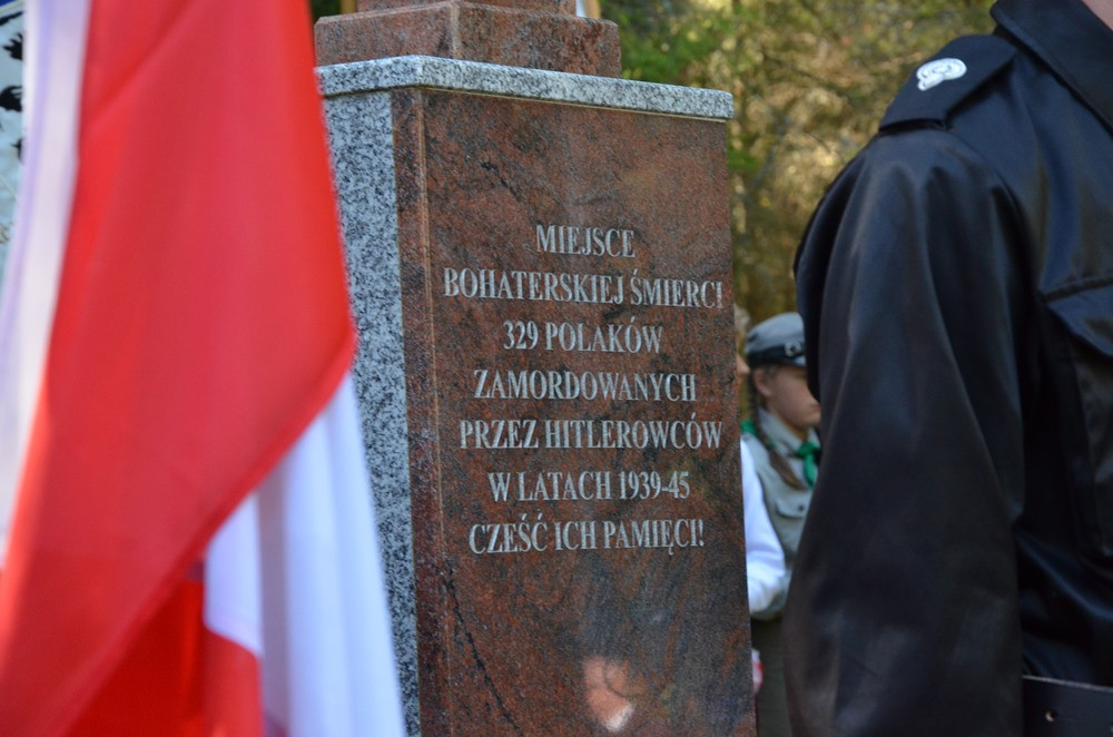 Apel Pamięci pod pomnikiem w Kaliskach