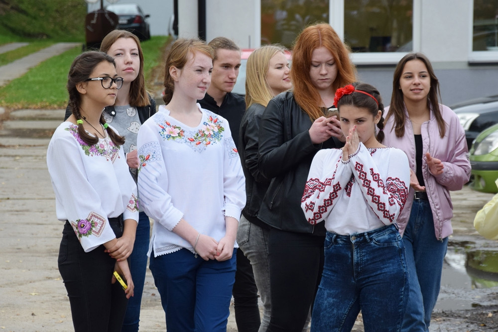 Kartuzy. Młodzi Polacy i Ukraińcy stworzyli mural. 