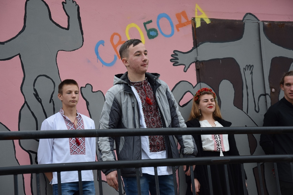 Kartuzy. Młodzi Polacy i Ukraińcy stworzyli mural. 