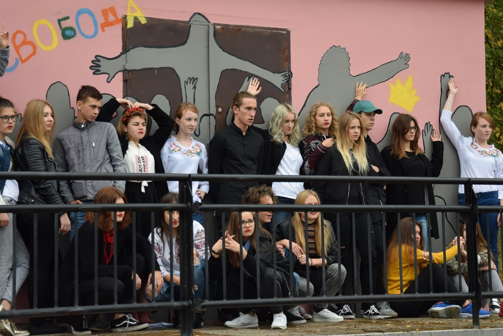 Kartuzy. Młodzi Polacy i Ukraińcy stworzyli mural. 