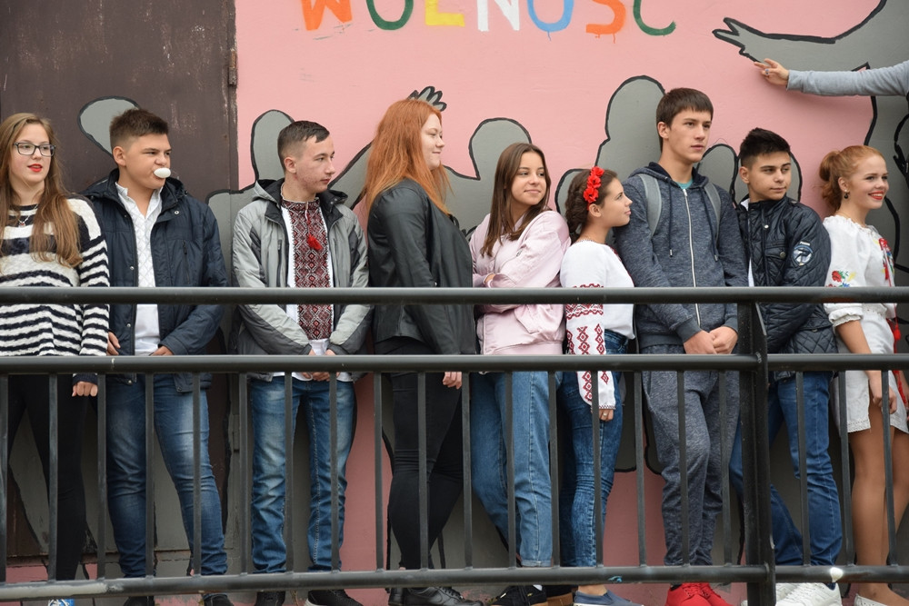 Kartuzy. Młodzi Polacy i Ukraińcy stworzyli mural. 