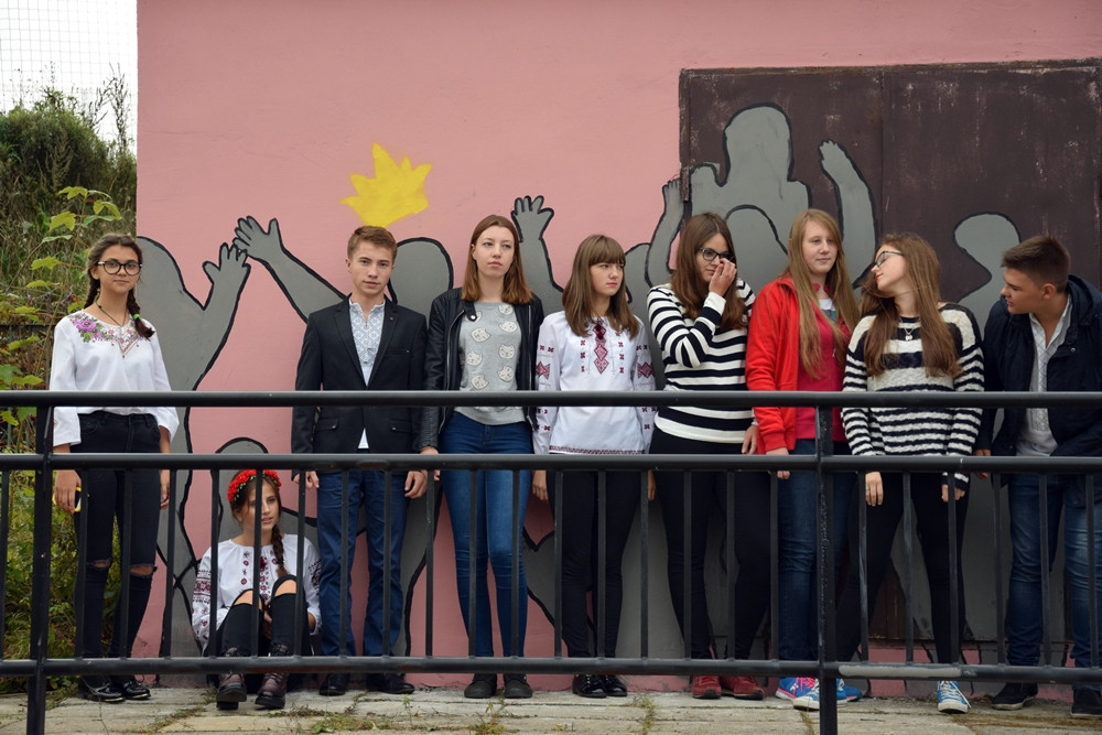 Kartuzy. Młodzi Polacy i Ukraińcy stworzyli mural. 