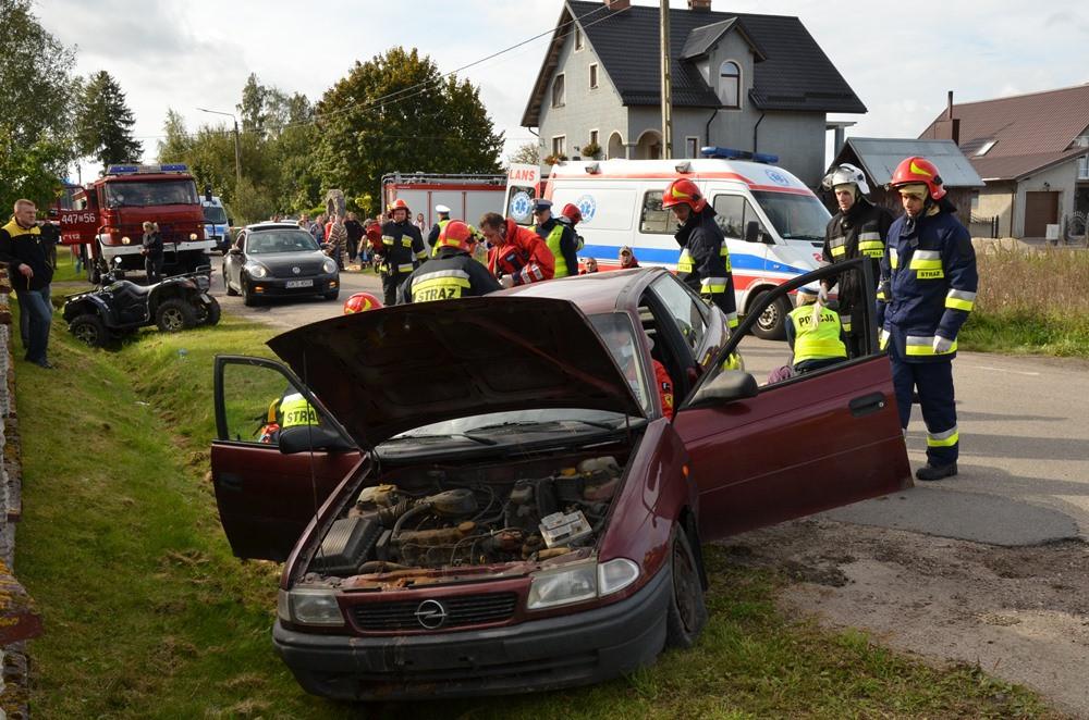 Kolonia. Poważny wypadek - wielu rannych, w tym młodzież. Dobrze, że to tylko symulacja