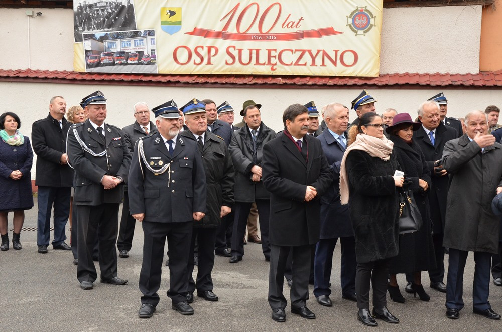 Uroczyste obchody 100-lecia OSP Sulęczyno
