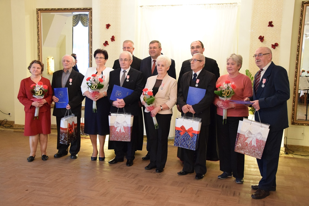 Kartuzy. Przeżyli razem pół wieku, dziś otrzymali medale