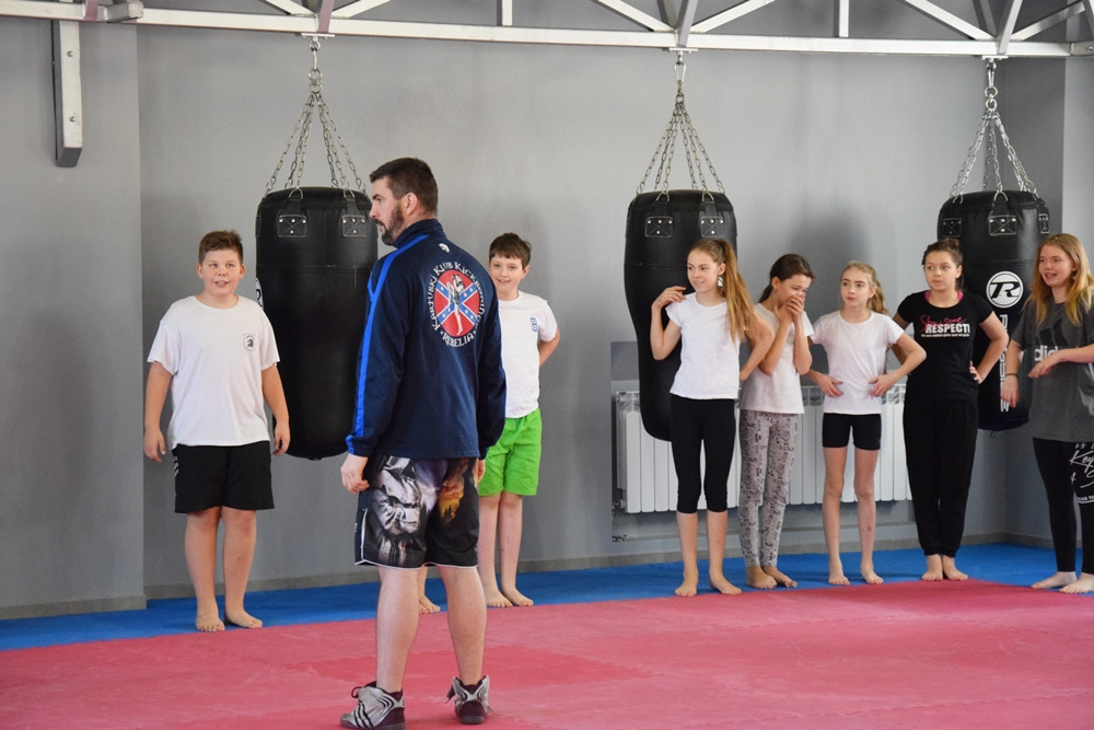 Święty Mikołaj zawitał do Kaszubskiego Centrum Sportów Walki