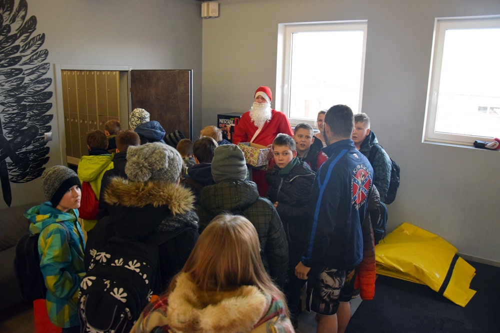 Święty Mikołaj zawitał do Kaszubskiego Centrum Sportów Walki
