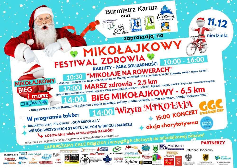 W niedzielę Mikołajkowy Festiwal Zdrowia. Będą utrudnienia w ruchu