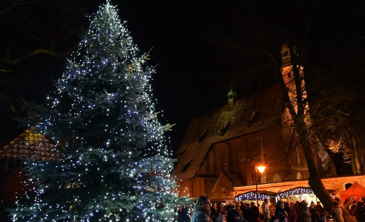Świąteczne iluminacje. Zobacz, jak oświetlone są miejscowości w powiecie kartuskim