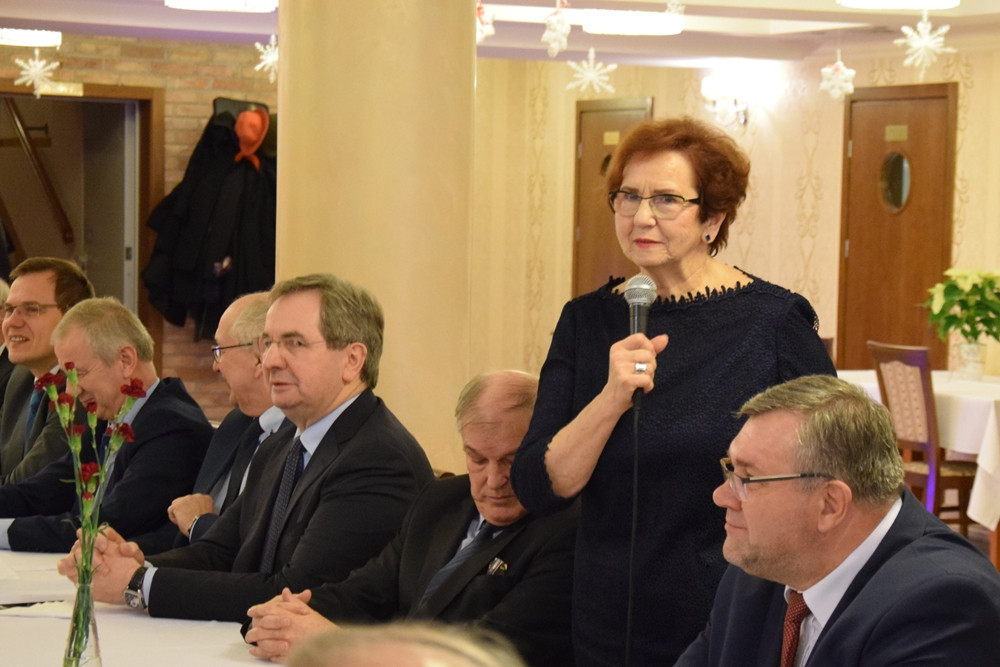 Samorządowcy z całego powiatu złożyli sobie noworoczne życzenia