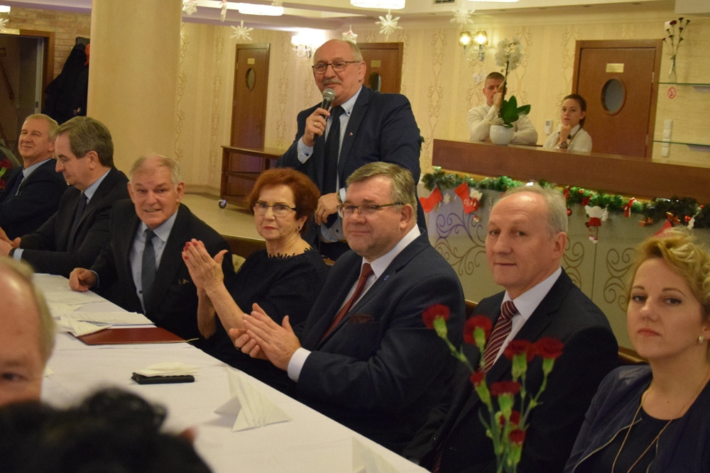Samorządowcy z całego powiatu złożyli sobie noworoczne życzenia