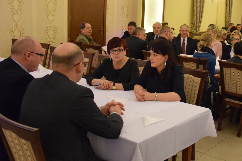 Samorządowcy z całego powiatu złożyli sobie noworoczne życzenia