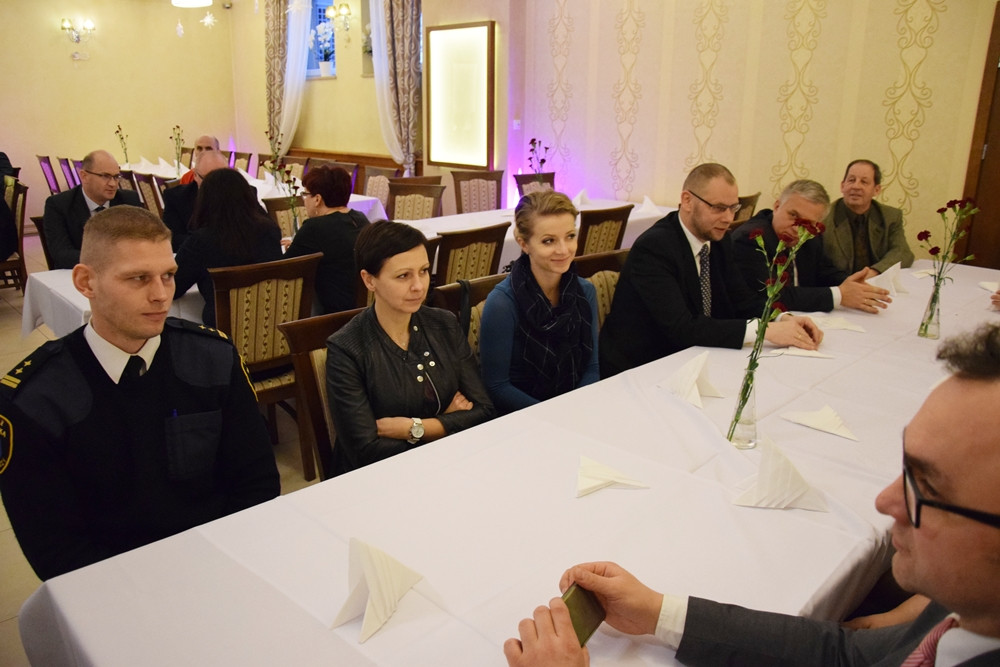 Samorządowcy z całego powiatu złożyli sobie noworoczne życzenia
