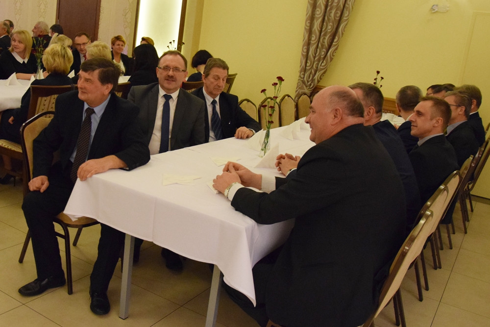 Samorządowcy z całego powiatu złożyli sobie noworoczne życzenia