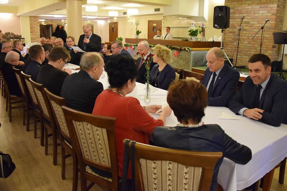 Samorządowcy z całego powiatu złożyli sobie noworoczne życzenia