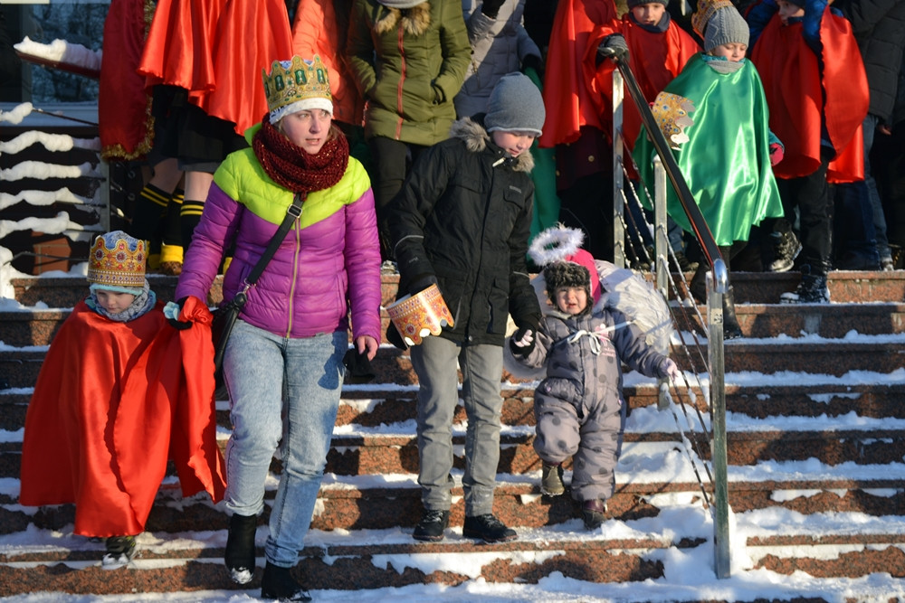 Kartuzy. Mieszkańcy podążali za Kacprem, Melchiorem i Baltazarem