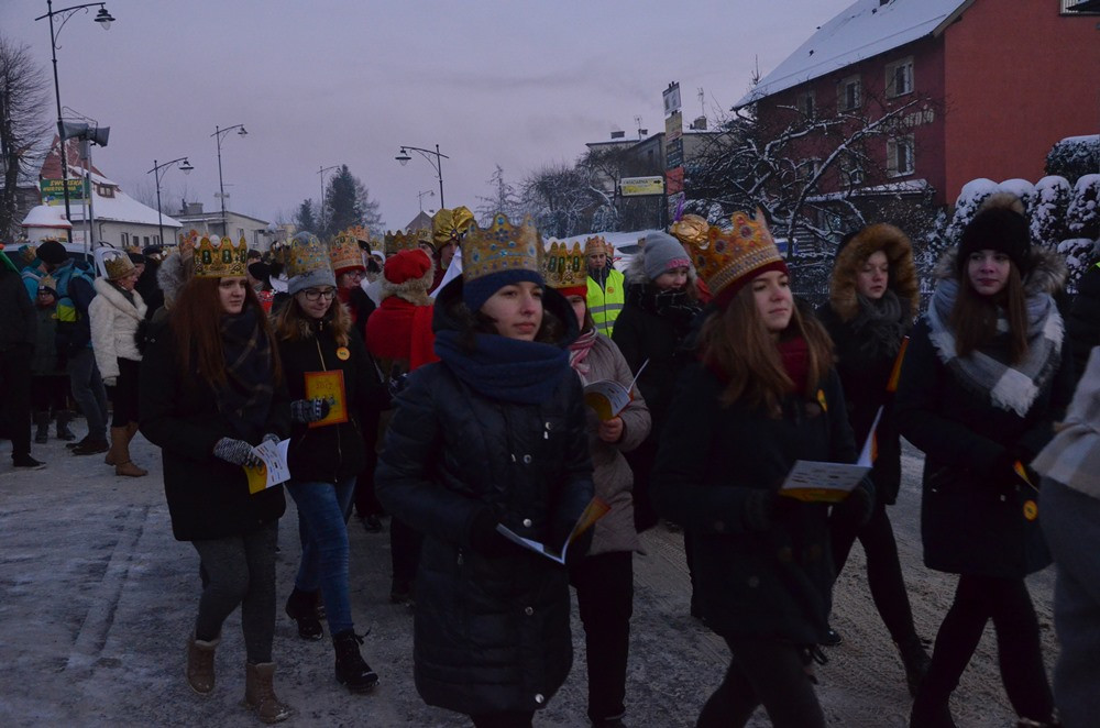 Orszak Trzech Króli przeszedł ulicami Sierakowic