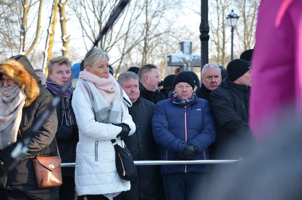 Kiełpino. Pogrzeb Jacka Wrońskiego. 