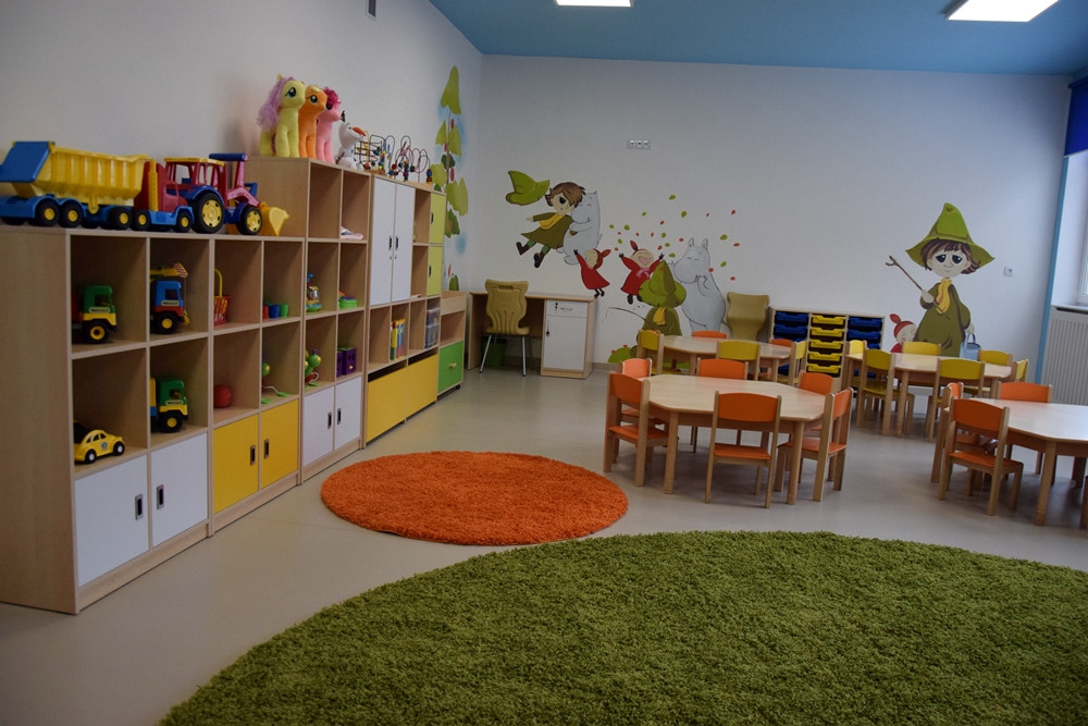 Przedszkolaki z Kiełpina i Kartuz będą się uczyć w bajkowych pomieszczeniach