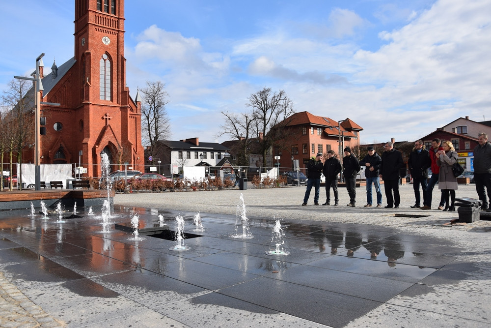 Kartuzy. Zobacz, jak działa fontanna na Rynku