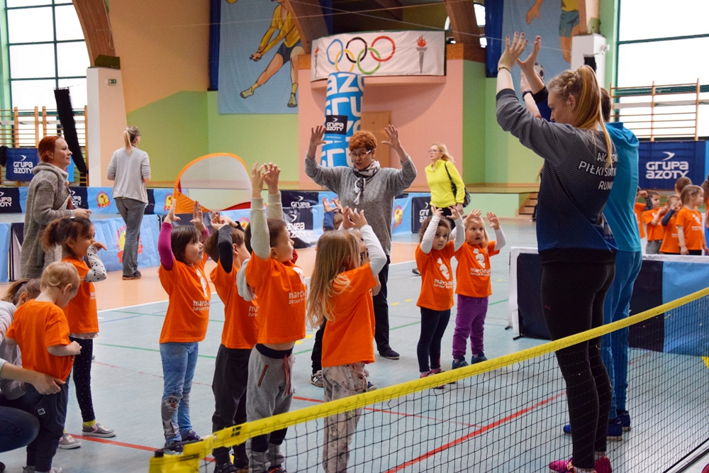 Przodkowo. Przedszkolaki trenowały z zawodowymi sportowcami