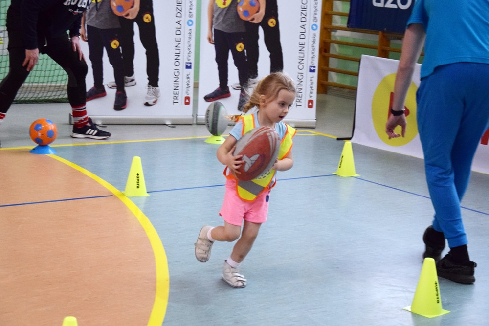 Przodkowo. Przedszkolaki trenowały z zawodowymi sportowcami