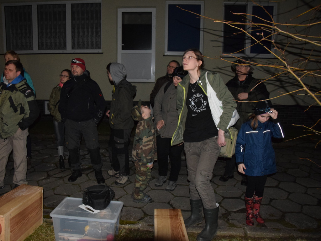 Inspirujące warsztaty z nasłuchiwania sów w kartuskim lesie