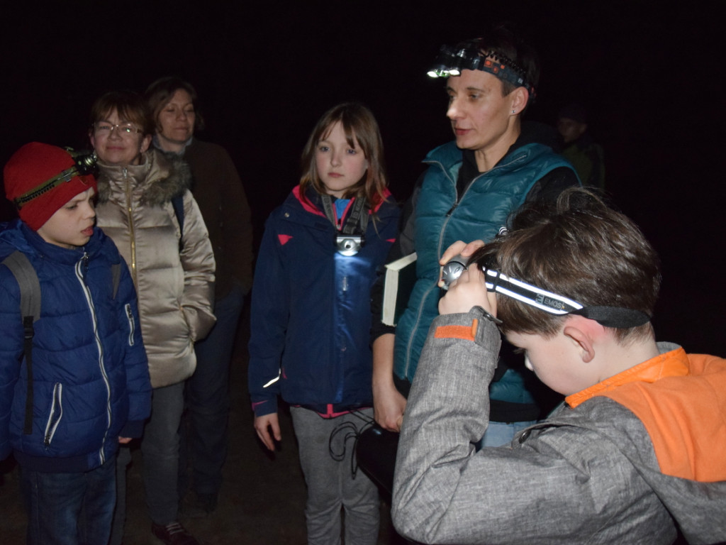 Inspirujące warsztaty z nasłuchiwania sów w kartuskim lesie