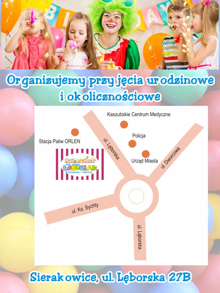 Sierakowice. Łobuziak - jedyna taka sala zabaw dla dzieci!