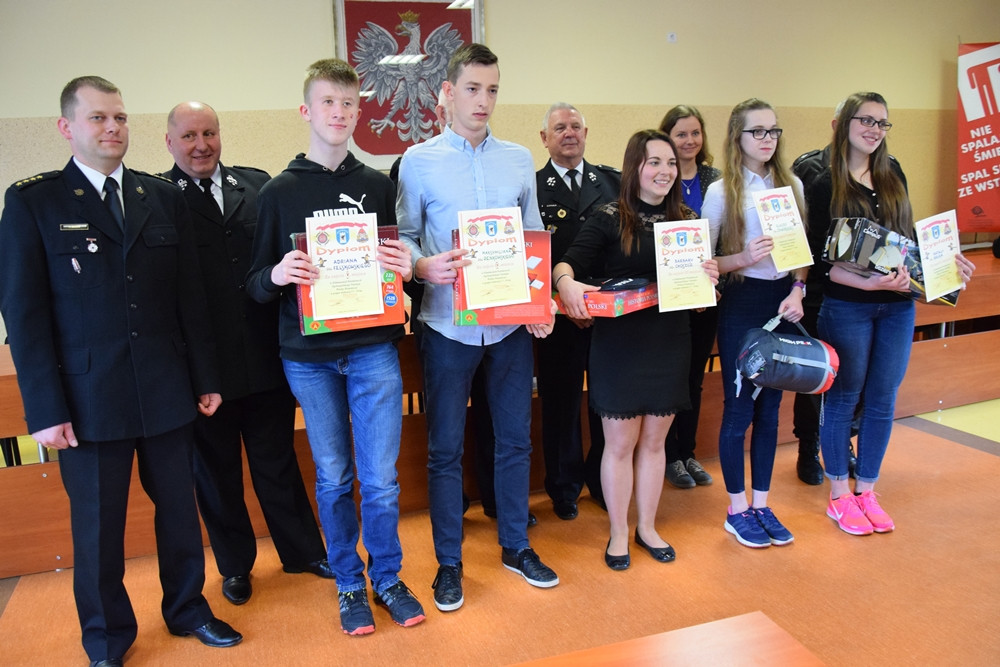 Poznaliśmy zwycięzców Powiatowego Turnieju Wiedzy Pożarniczej