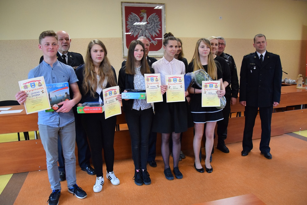 Poznaliśmy zwycięzców Powiatowego Turnieju Wiedzy Pożarniczej