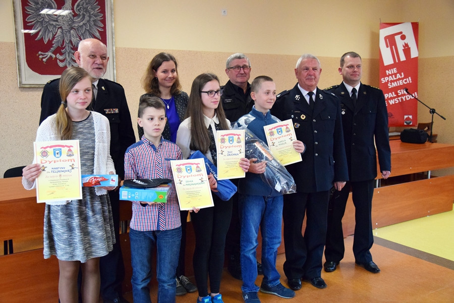 Poznaliśmy zwycięzców Powiatowego Turnieju Wiedzy Pożarniczej