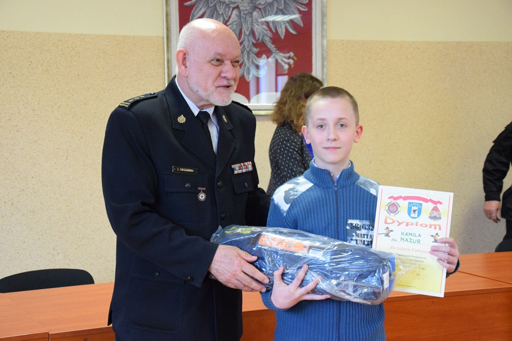 Poznaliśmy zwycięzców Powiatowego Turnieju Wiedzy Pożarniczej