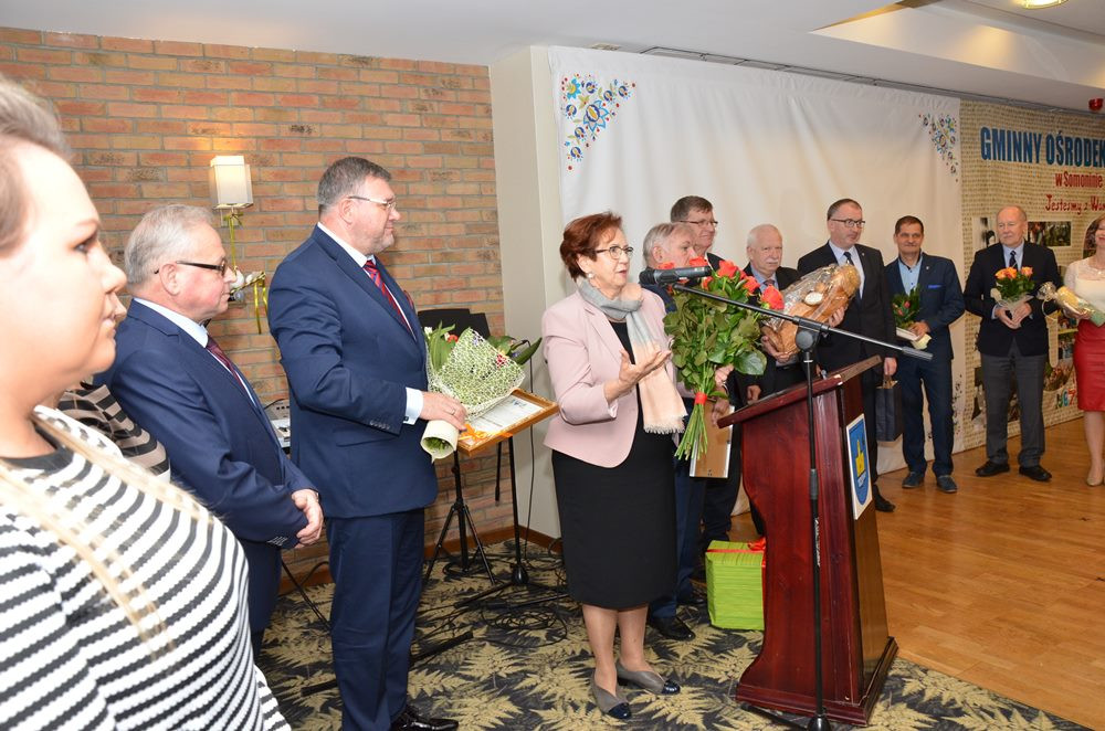 Wielu gości i mnóstwo życzeń na 50-lecie GOK w Somoninie