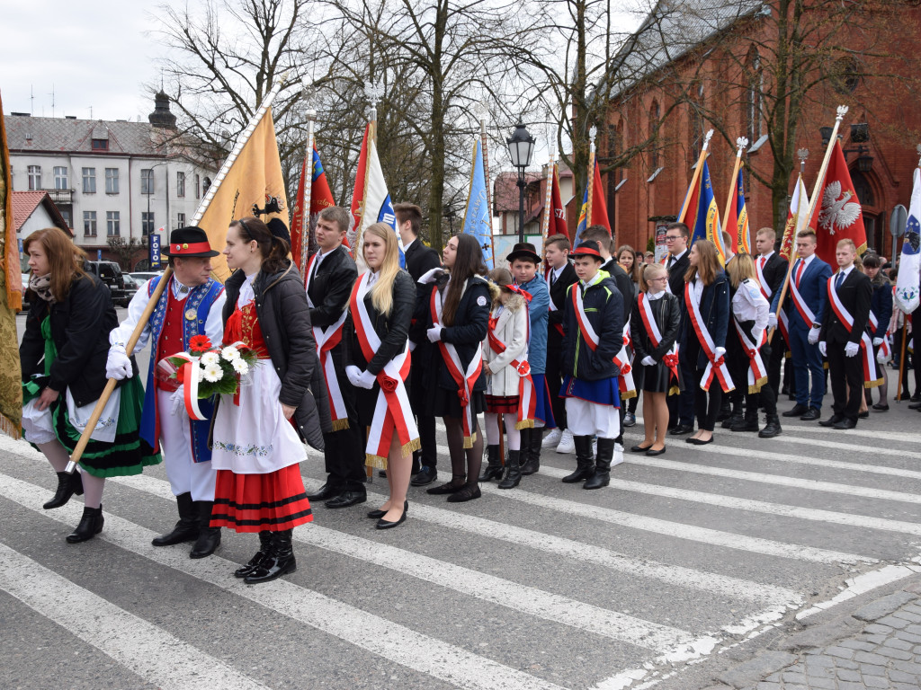 Kartuzy. Uroczystości trzeciomajowe. Park zyskał nazwę 66 Kaszubskiego Pułku Piechoty